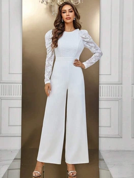 Комбинезон SHEIN XS Белый sz2306161229374502