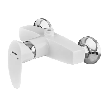 Смеситель для душа Plamix Cezar-003 White (без шланга, лейки и кронштейна) (PM0733)