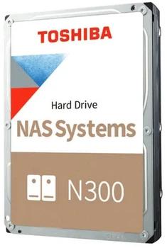 Dysk twardy Toshiba NAS N300 22TB 7200rpm 512MB 3.5" SATA III (HDWG62CUZSVA)