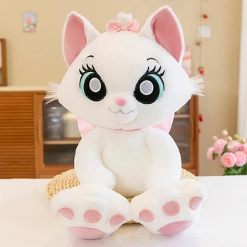 Мягкая игрушка кошечка Мари Marie из мультфильма «Коты-аристократы» 28 см