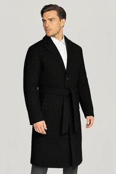 Чоловіче Пальто Sun`s House розмір: 50 Чорний (арт. AP-2410-black)