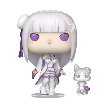 Набор игровых фигурок Funko POP! серии Re:ZERO - Эмилия с Паком