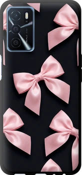 Чохол-накладка (панель) на Oppo A54s Coquette Ribbons Dark Coquette (6767b-3473)