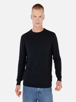 Джемпер мужской Colin's CL1070086NAV S Navy (8684112321288)