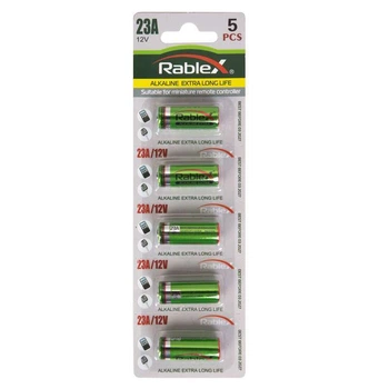 Батарейка Rablex 23А 12V блістер 5/50