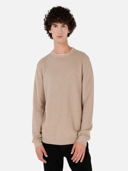 Джемпер мужской Colin's CL1071672BEI L Beige (8684112386034)