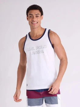 Майка чоловіча U.S. Polo Assn 11Q0068-2X00A(White) XL Біла (786662615607)