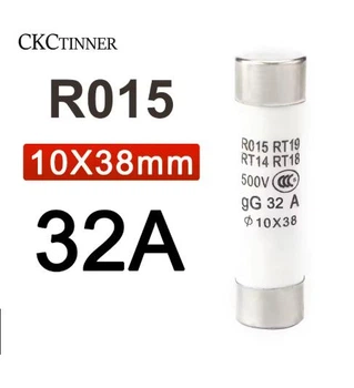 Запобіжник циліндричний 10x38 мм 32 А 500В DC