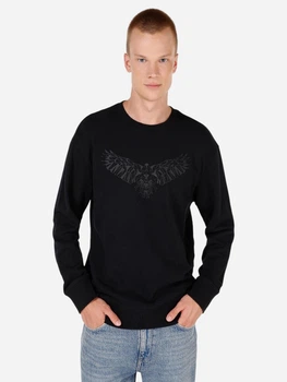 Свитшот мужской Colin's CL1070653BLK S Black с принтом (8684112327488)