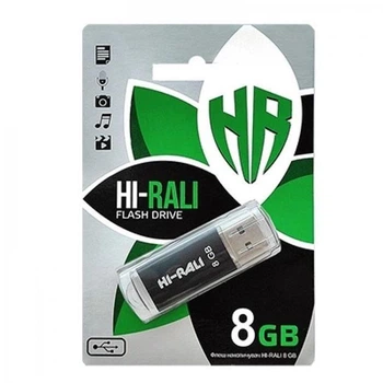 Флеш пам'ять 8Gb Hi-Rali Rocket Black (59591)