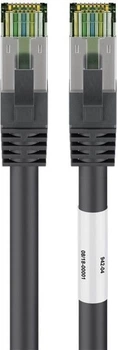 Patchcord Goobay CAT 8.1 S/FTP (PiMF) 2 m Black (4040849667220)