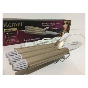 Плойка-гофре для волос Kemei KM-1010
