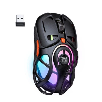 Бездротова ігрова миша Onikuma DM02 RGB Tri Mode |2.4G/BT/Type-C| Сірий