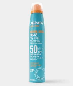 Сухой солнцезащитный спрей SPF50 Agrado sun care Solar dry mist