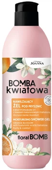 Żel pod prysznic Joanna Bomba Kwiatowa pomarańcza 500 ml (5901018022525)