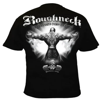 Футболка мужская Silberrücken Roughneck Mos Certa MR18 черная 4XL (MD1176-1)