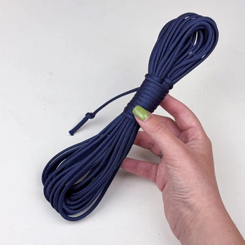 Шнур Paracord 550 3,5мм 10 м паракорд для браслетів, брелоків, нашийників темно-синій (79500012)