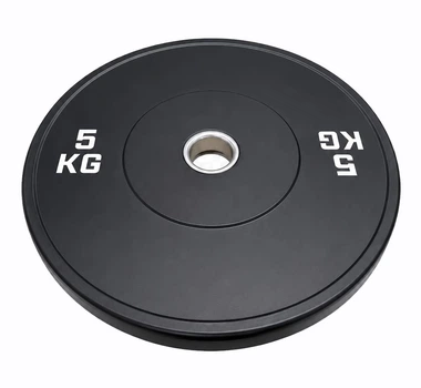 Бамперний диск гумовий Bumper Plates Wuotan BD.05 ø51мм 5кг чорний