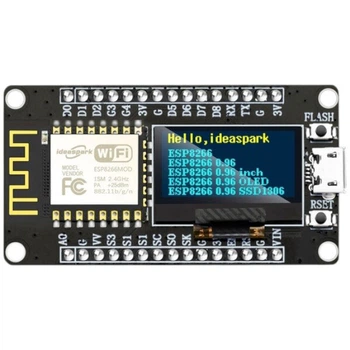 Wi-Fi модуль NodeMCU IdeasPark V3 ESP8266 (CH340) Type-C с дисплеем OLED 0.96" - 599265