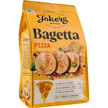 Сухарики пшеничные Jokers Bagetta со вкусом пиццы 75 г