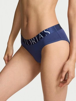 Женские трусики Victoria's Secret (28796987522) Exploded Logo Cotton Hiphugger S синие