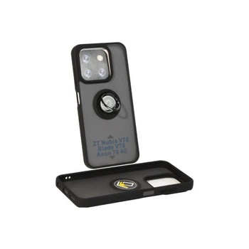 Чохол Sport Ring з кільцем для Nubia V70 / Axon 70 / ZTE Blade V70 4G Чорний