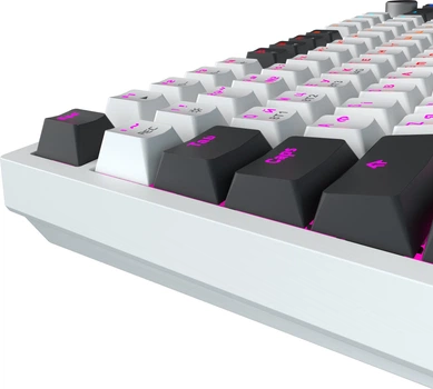 Клавіатура GamePro Asgard Valhalla QLAB Sakura Switch White With Display (MK160-W-D-QS-PRO) 333283