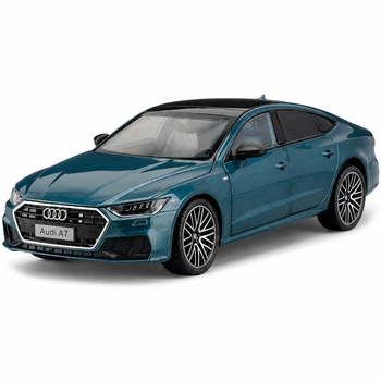 Машинка Audi A7 1:24 металева модель авто зі звуковими та світловими ефектами, інерційний механізм