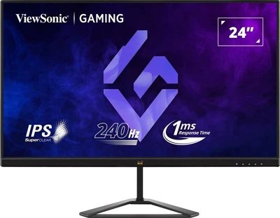 Монітор 23.8" ViewSonic VX2479A-HD-PRO (VX2479A-HD-PRO) IPS 240Hz 1920x1080 Black