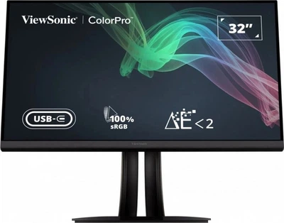 Монитор 31.5" ViewSonic ColorPro VP3256-4K (VP3256-4K) IPS 60Hz 3840x2160 Black