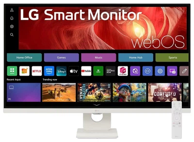 Монітор 31.5" LG SMART 32U721SA-W (32U721SA-W.AEU) VA 60Hz 3840x2160 White