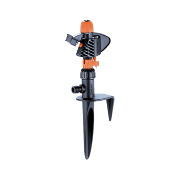 Импульсный дождеватель Claber 8708 Impact Plastic Spike (до 397 м², 9.3-16.9 л/мин)