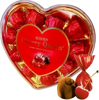 Конфеты Roshen Cherry Queen вишня в ликере 122 г
