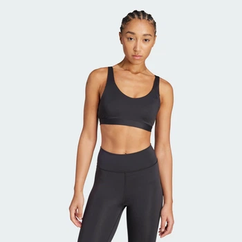 Женское бра adidas All Me Essentials Medium Support adidas JL5491 (XL) черный (4068811574086)