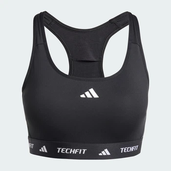 Женское бра TECHFIT adidas JG1409 (S) черный (4067896240541)
