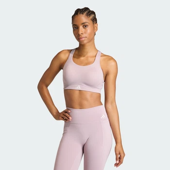 Женское бра Optime Workout High Support adidas KA0064 (M (A-B)) фиолетовый (4068822870993)