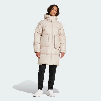 Мужской пуховик Big Baffle adidas IX8855 (2XL) бежевый (4067896783901)