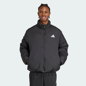 Чоловічий пуховик Essentials Climawarm Puffer adidas JM4159 (S) чорний (4068811606299)
