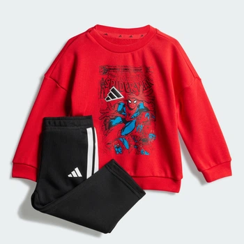 Дитячий комплект: світшот і штани Marvel Spider-Man Kids adidas JV7371 (68) червоний (4068807171916)