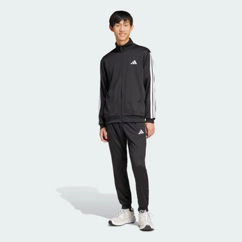 Мужской спортивный костюм Sportswear Basic 3-Stripes French Terry adidas JC5375 (M) черный (4067901458145)