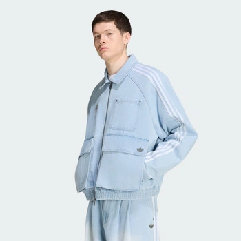 Мужская джинсовая куртка ADILENIUM 5.0 adidas KX4824 (L) синий (4069989305489)