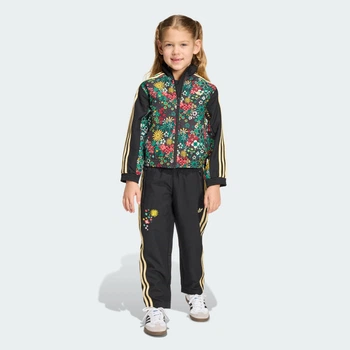Детский спортивный костюм adidas Originals x Liberty London adidas KD5937 (104) черный (4068818709856)