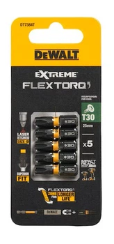 Zestaw bitów DeWalt T30 FLRQ 25 mm 5 szt. DT7384T-QZ