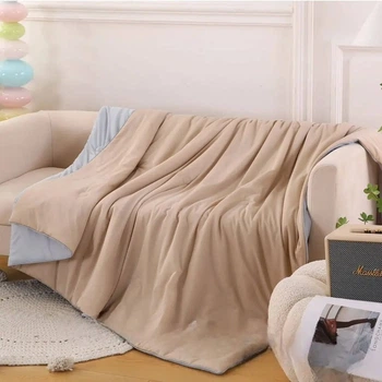 Одеяло охлаждающее холодок евро Colorful Home 21107 200х230 см бежевое