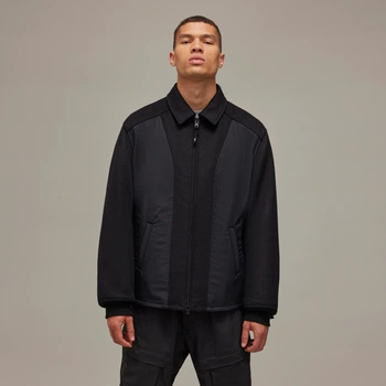 Мужская куртка-бомбер Y-3 Melton Nylon adidas IW7505 (XS) черный (4067894213233)