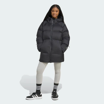 Жіночий пуховик MYSHELTER Climawarm Down Parka adidas JN1998 (L) чорний (4068811724931)