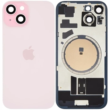 Задня кришка для iPhone 15 MagSafe зі склом камери оригінал Китай Pink