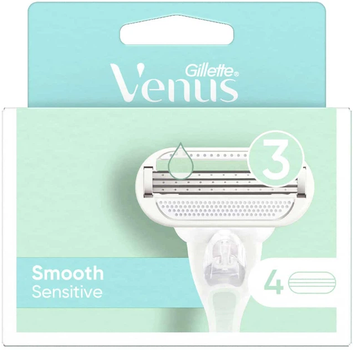 Змінні касети для гоління Gillette VENUS Smooth 3 4 шт (8001090594662)