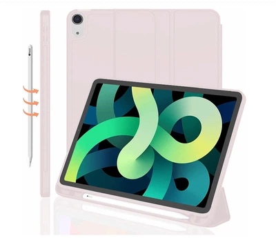 Чехол-книжка CDK для Apple iPad Air 11" M4 2026 | Эко-кожа силикон Smart Case Слот Стилус (015026) (pink sand)