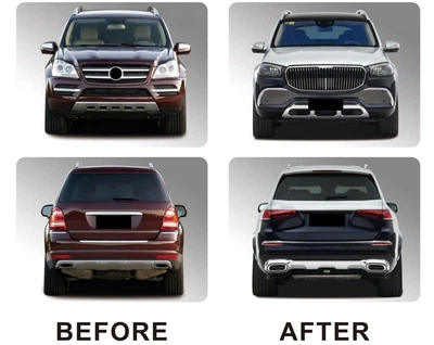 Комплект рестайлинга в GLS X167 Maybach для Mercedes GL сlass X164 2006-2012 гг
